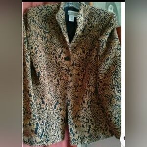 Vintage Coldwater Creek Tapestry Jacket